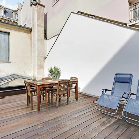 Cozy Avec Terrace - 2br-4p - Centre De Appartamento Parigi
