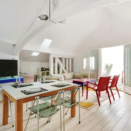 Cozy Avec Terrace - 2br-4p - Centre De Apartment
