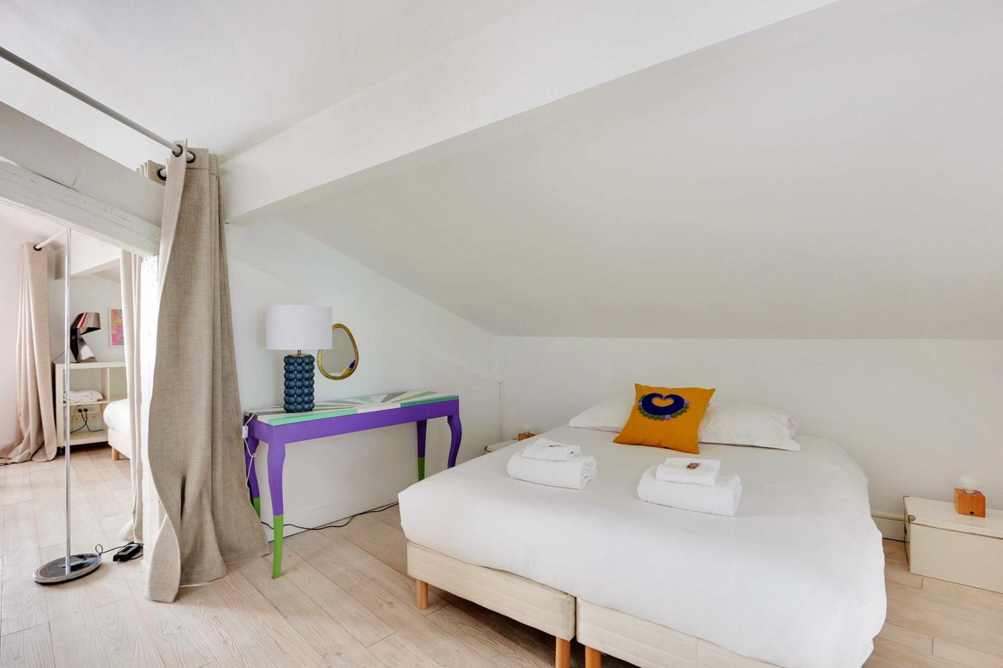 Cozy Avec Terrace - 2br-4p - Centre De Appartamento Parigi